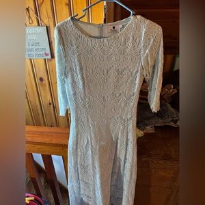 Dainty Jewell’s light blue night in Paris dress size small